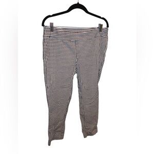 Jules & Leopold Gingham Capri Pants - Size Large